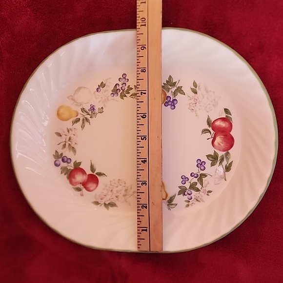 ☆Corelle by Corning, Chutney Pattern. Serving Platter Made in USA ☆ - Picture 8 of 8